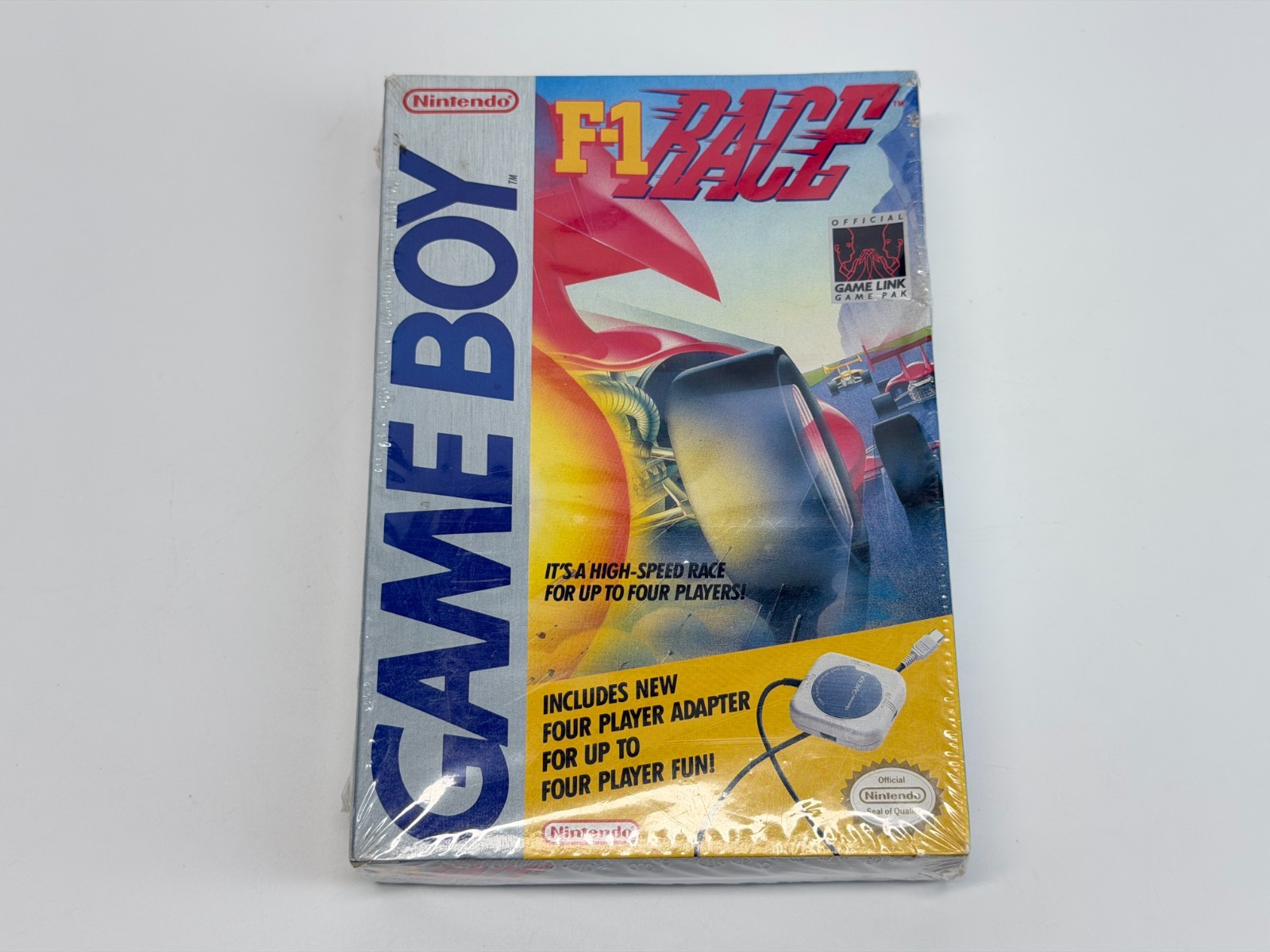 New! F-1 Race (Nintendo Game Boy) Factory Sealed! *Includes Four Player Adapter*