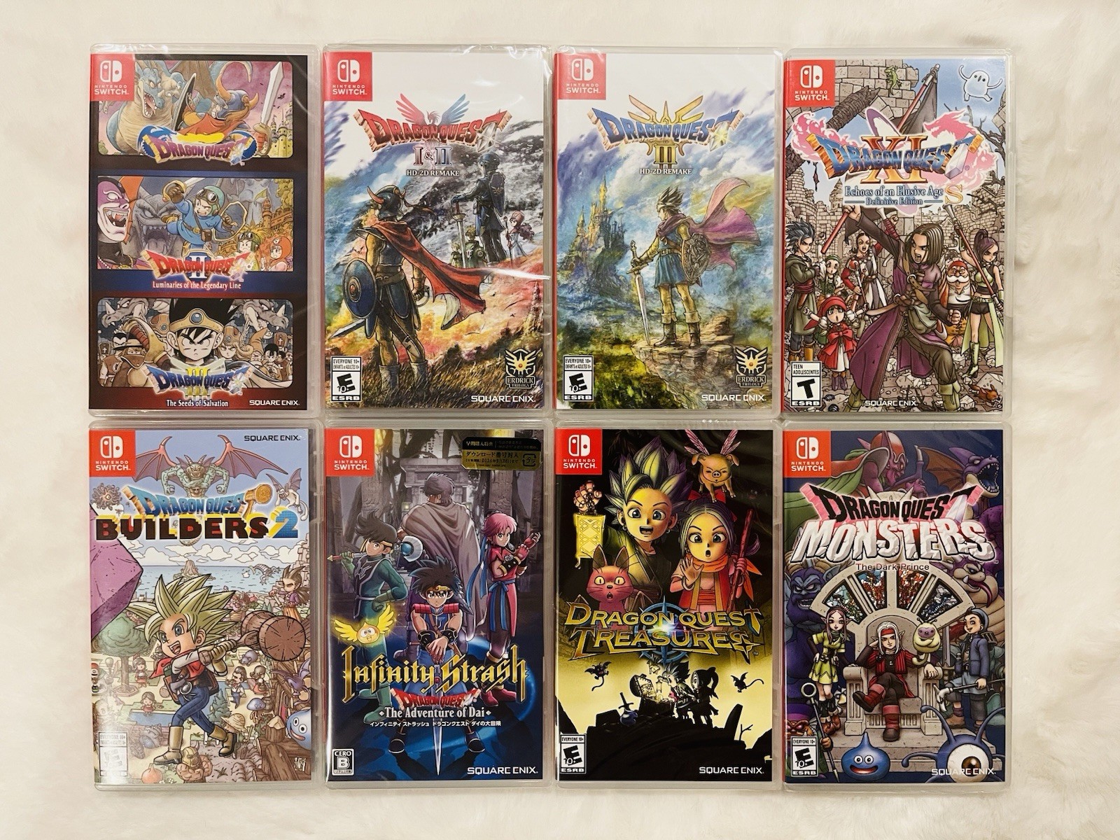 Dragon Quest Switch Collection | Most Sealed – See Description & Photos For List