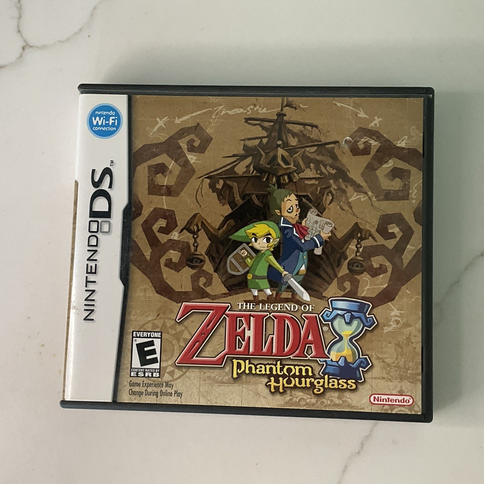 🎮Legend of Zelda Phantom Hourglass Nintendo DS with Manual ✅TESTED🎮