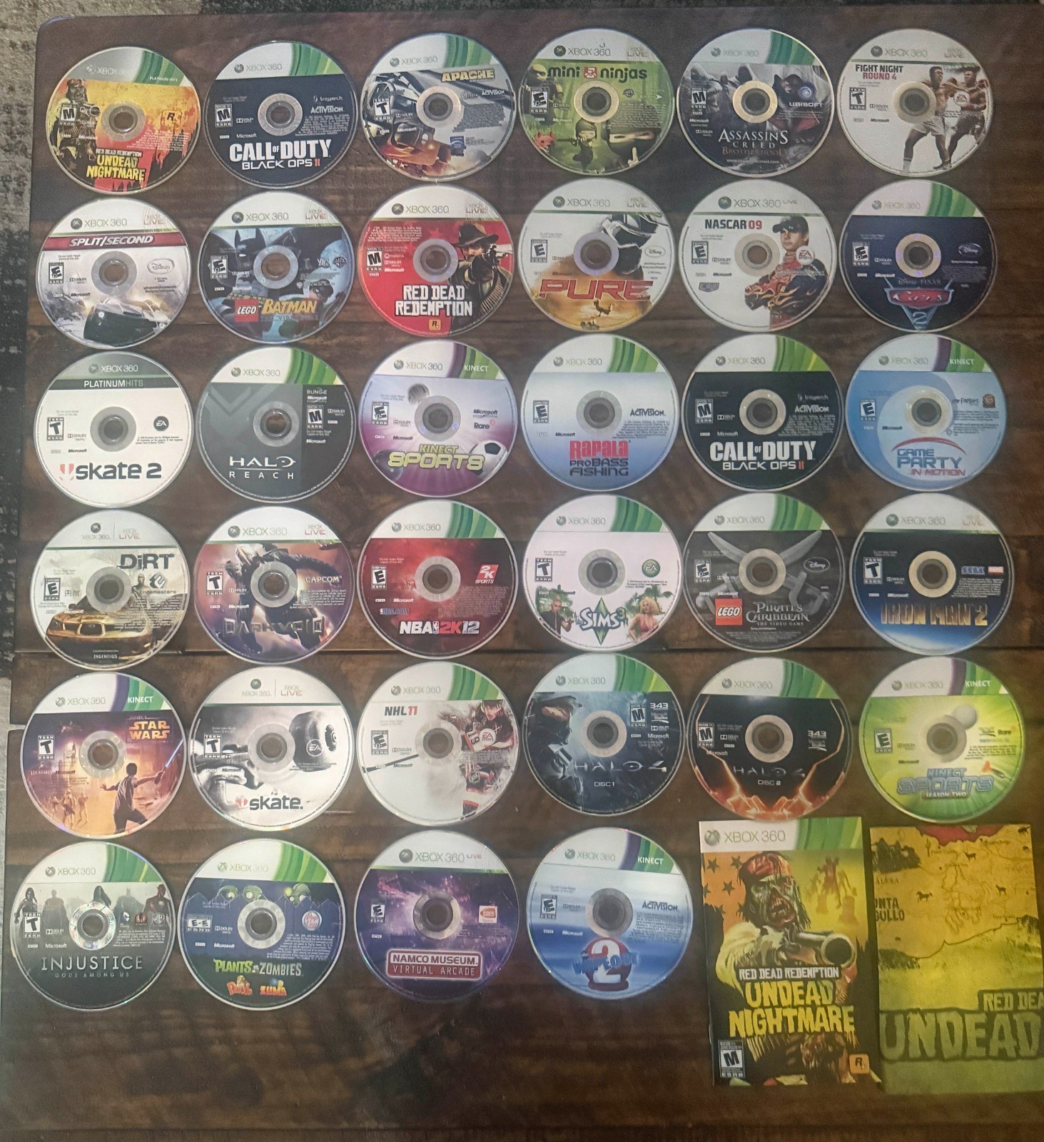 Set Of 32 XBox 360 Games