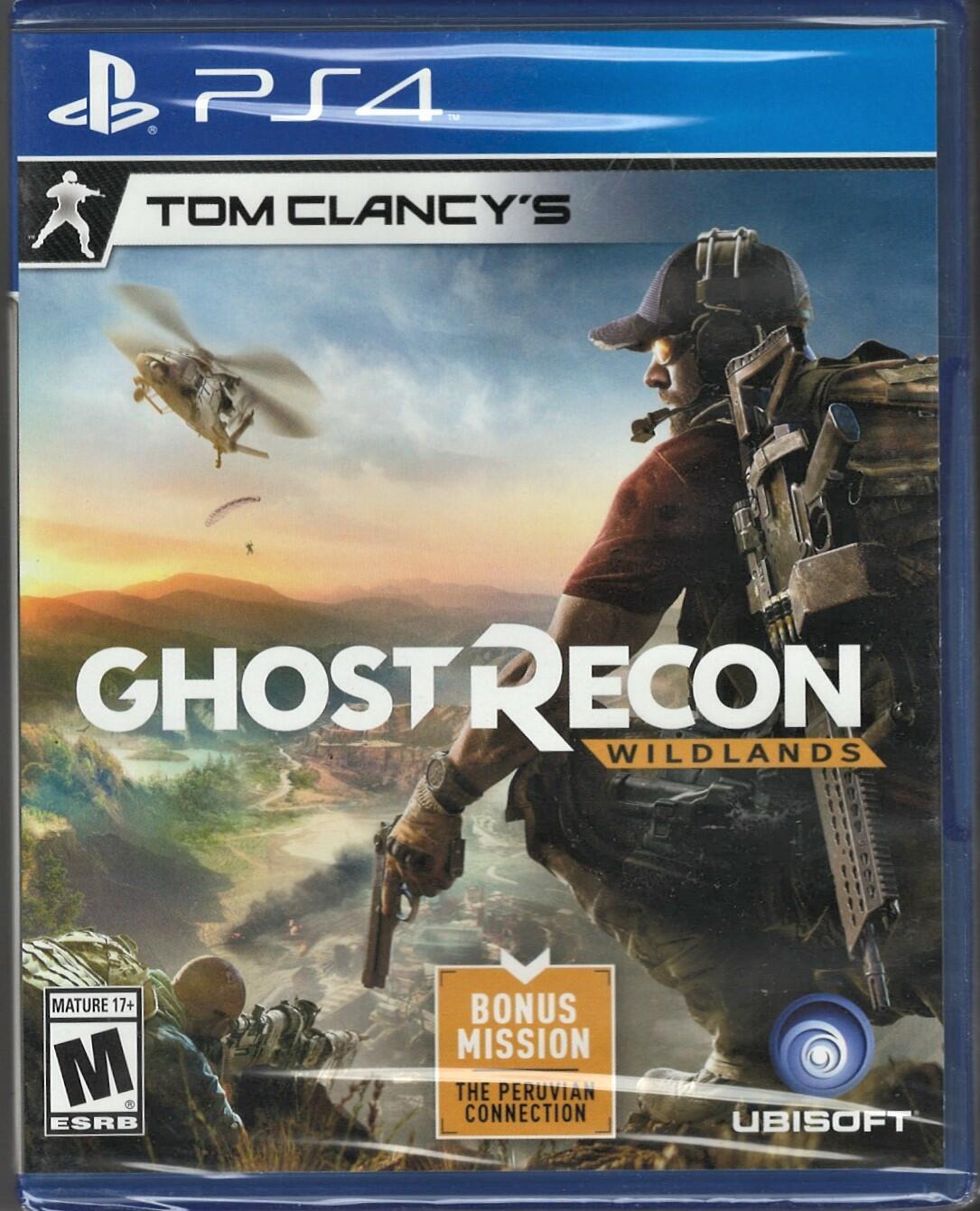 Tom Clancy“s Ghost Recon Wildlands PS4 (Brand New Factory Sealed US Version) pl