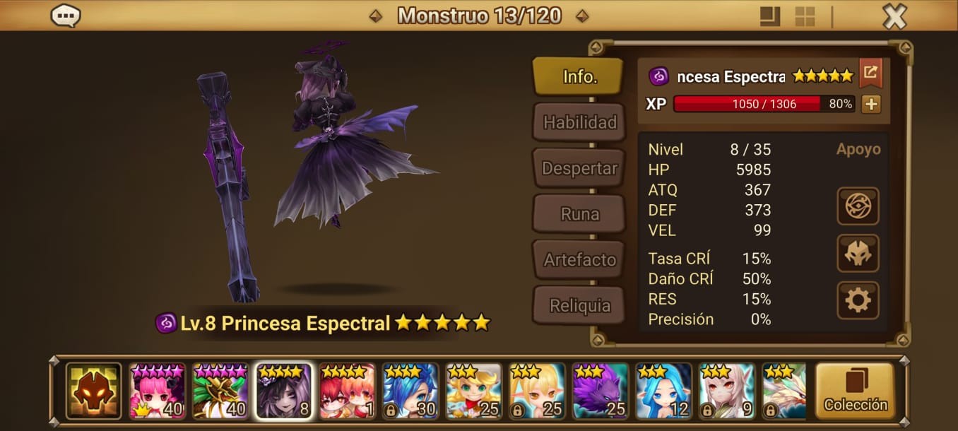 🎁Summoners war TOP TIER Monsters Complete List global europe