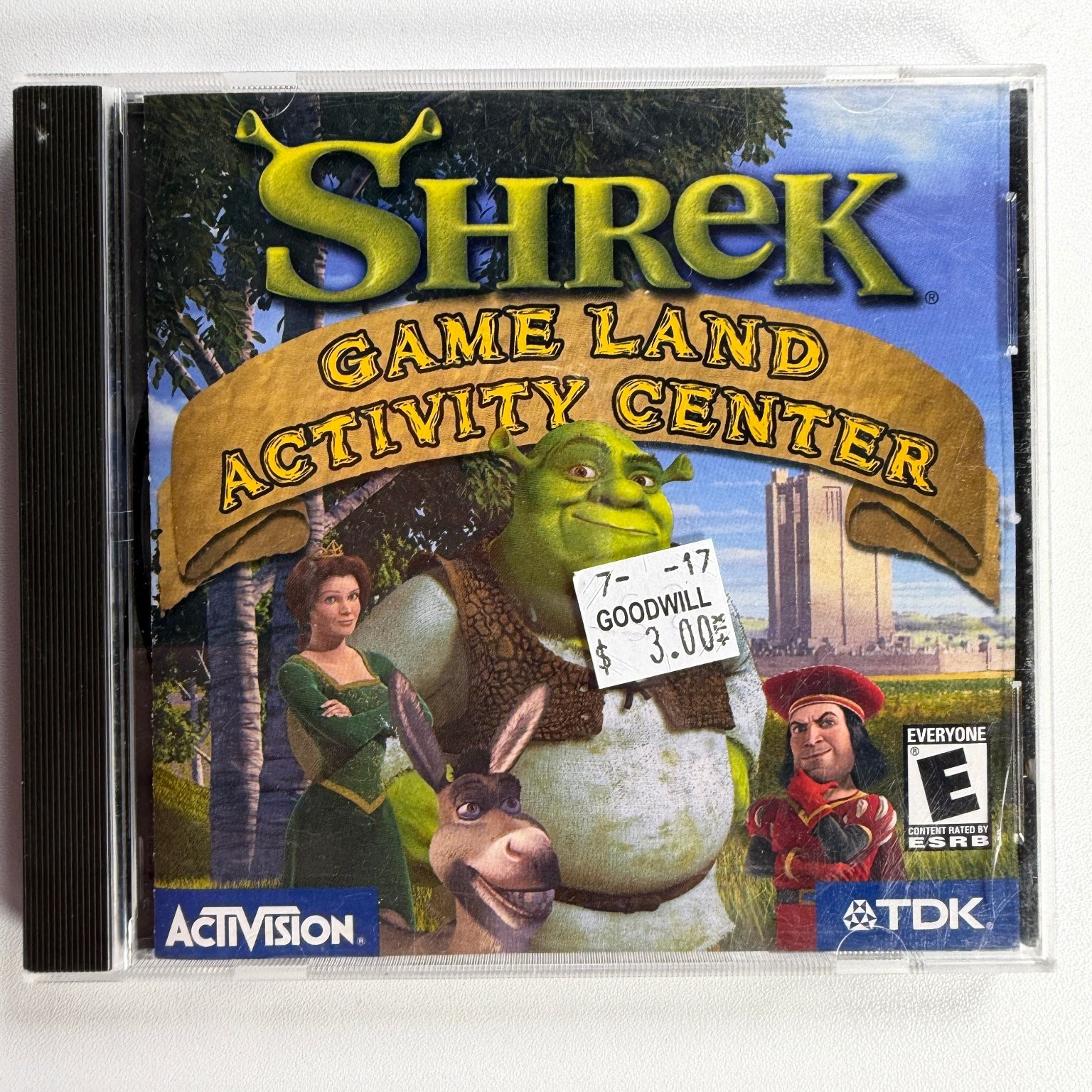 Shrek Game Land Activity Center PC Video Game Kids Puzzle Fun