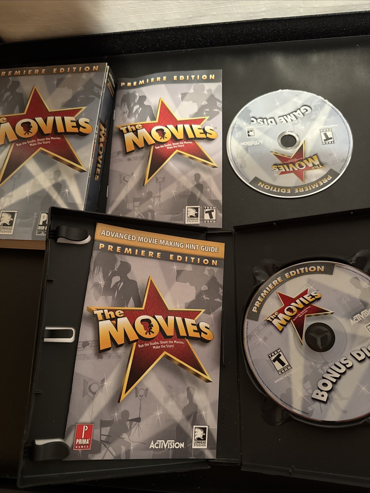 Movies: Premiere Edition (PC, 2005) CIB With Manual And Bonus Disc
