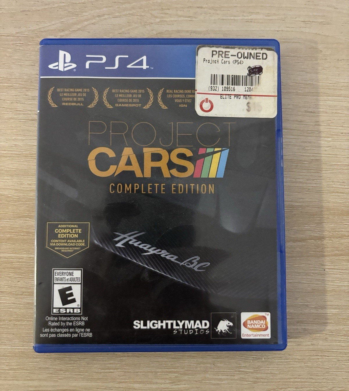 Bandai Namco Project CARS Complete Edition (PS4) Racing, E-Everyone