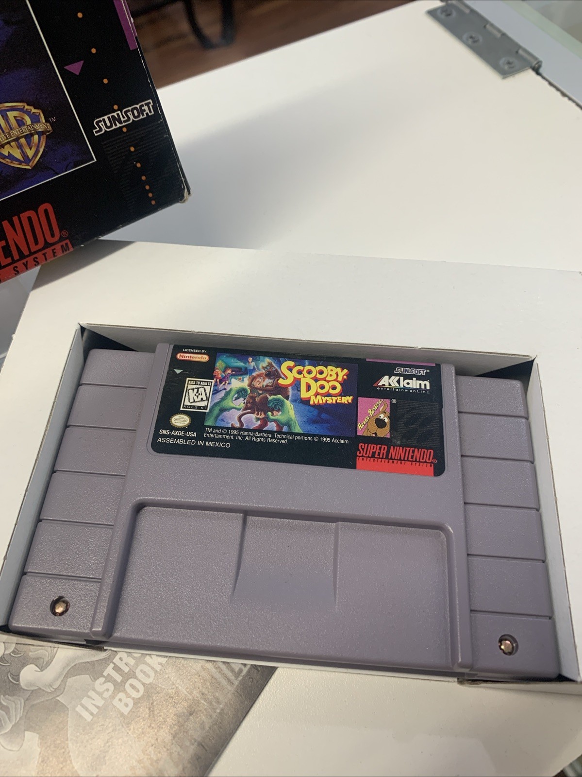 Scooby-Doo Mystery CIB SNES Super Nintendo Entertainment System Tested & Working