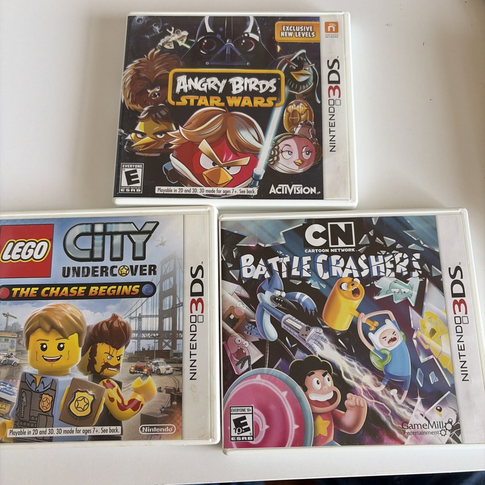 Nintendo 3Ds Bundle Of Three Games