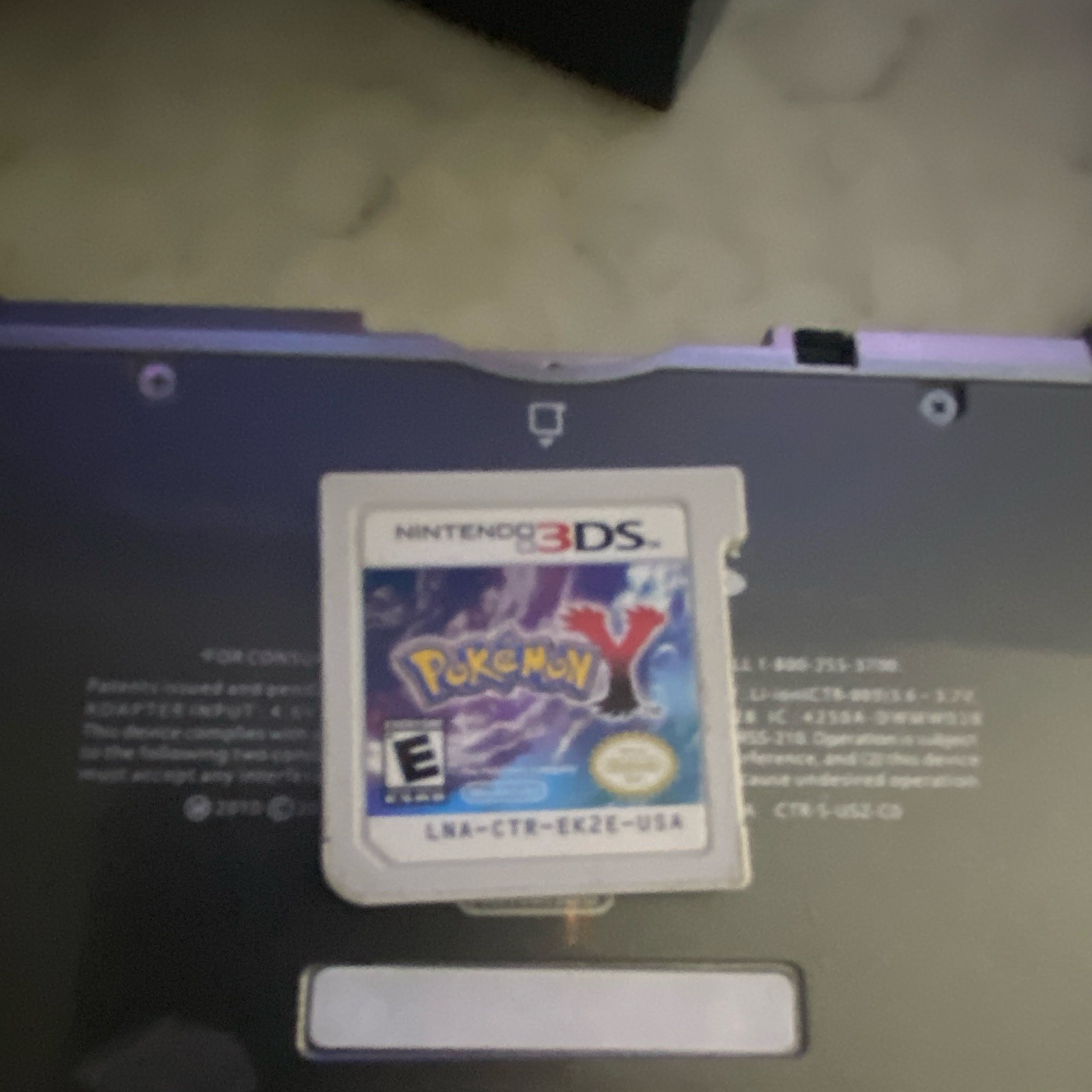 Nintendo Pokémon Y Nintendo 3DS Cartridge E NTSC-U/C Pokemon Series