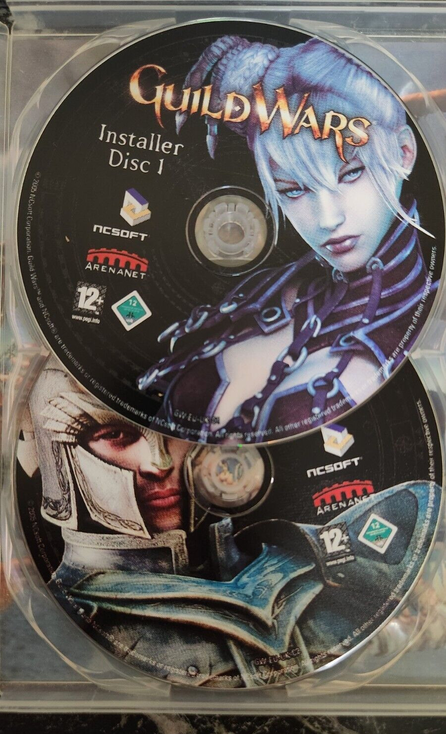 Vintage PC RPG Games Guild Wars & Factions CD Rom Role Playing Game 2006-07 VGC