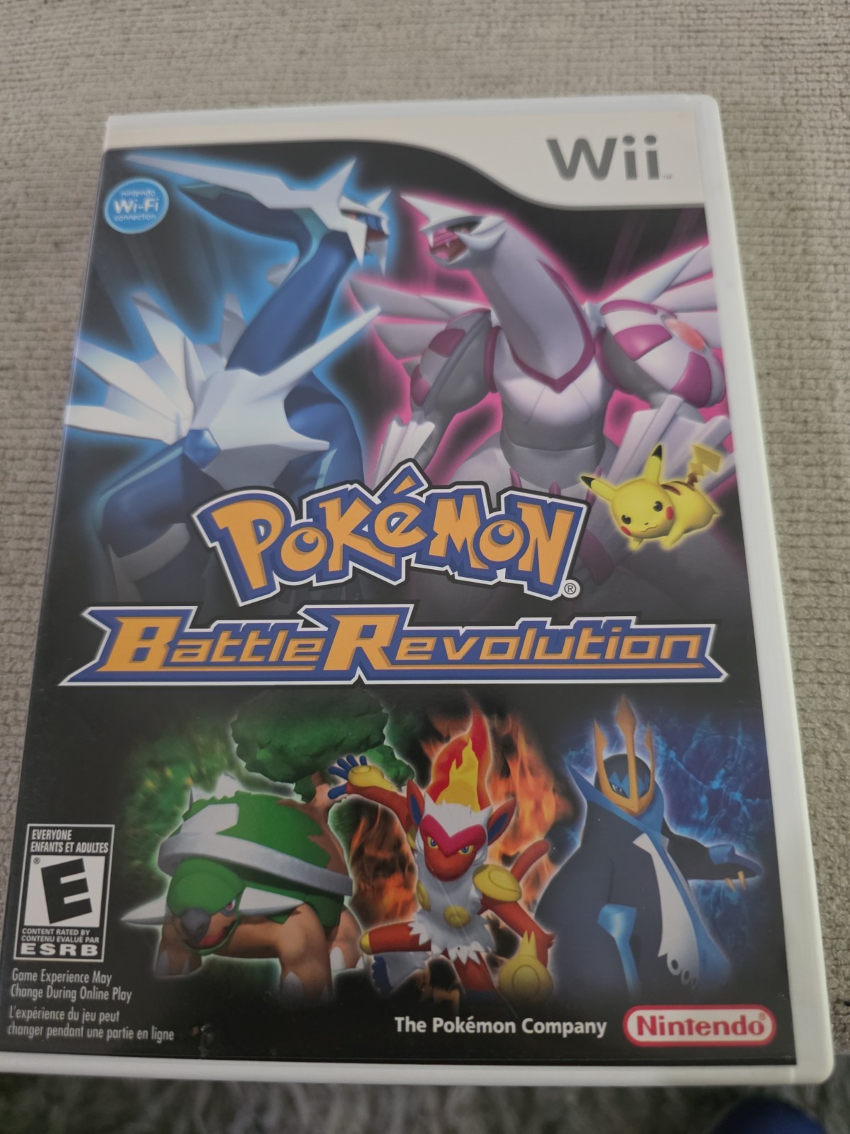 Pokemon Battle Revolution Nintendo Wii Complete CIB W/Inserts Tested Working