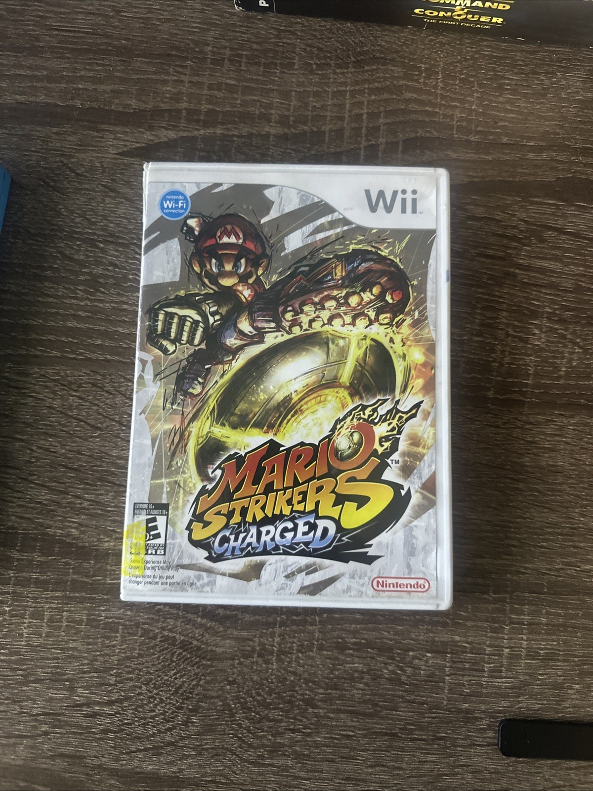 Nintendo Mario Strikers Charged Nintendo Wii CIB NTSC-U/C Nintendo Wi-Fi