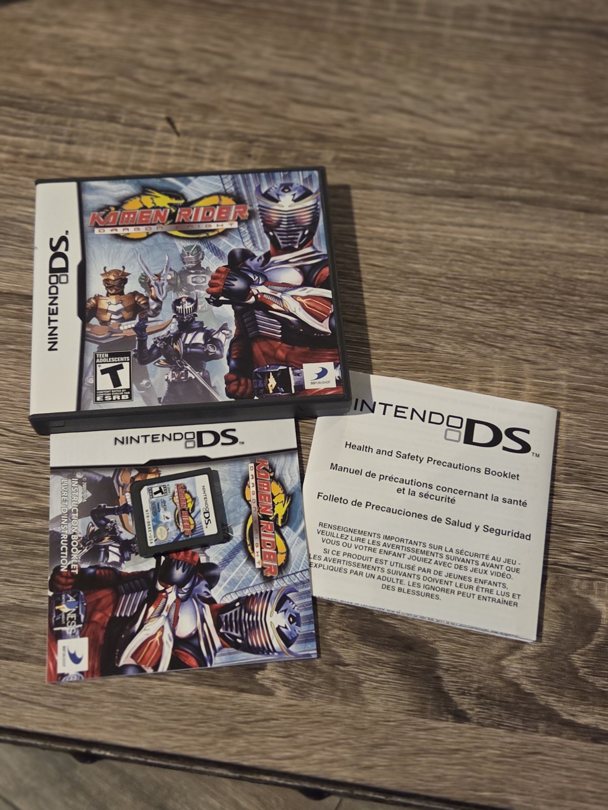 Rare Kamen Rider Dragon Knight Nintendo DS 2DS 3DS CIB Authentic NTSC Complete