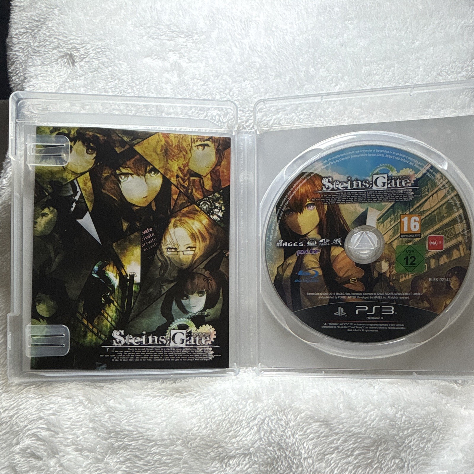 PQube Steins;Gate Limited Edition PS3 PAL PEGI 16 Visual Novel Sci-Fi 2013