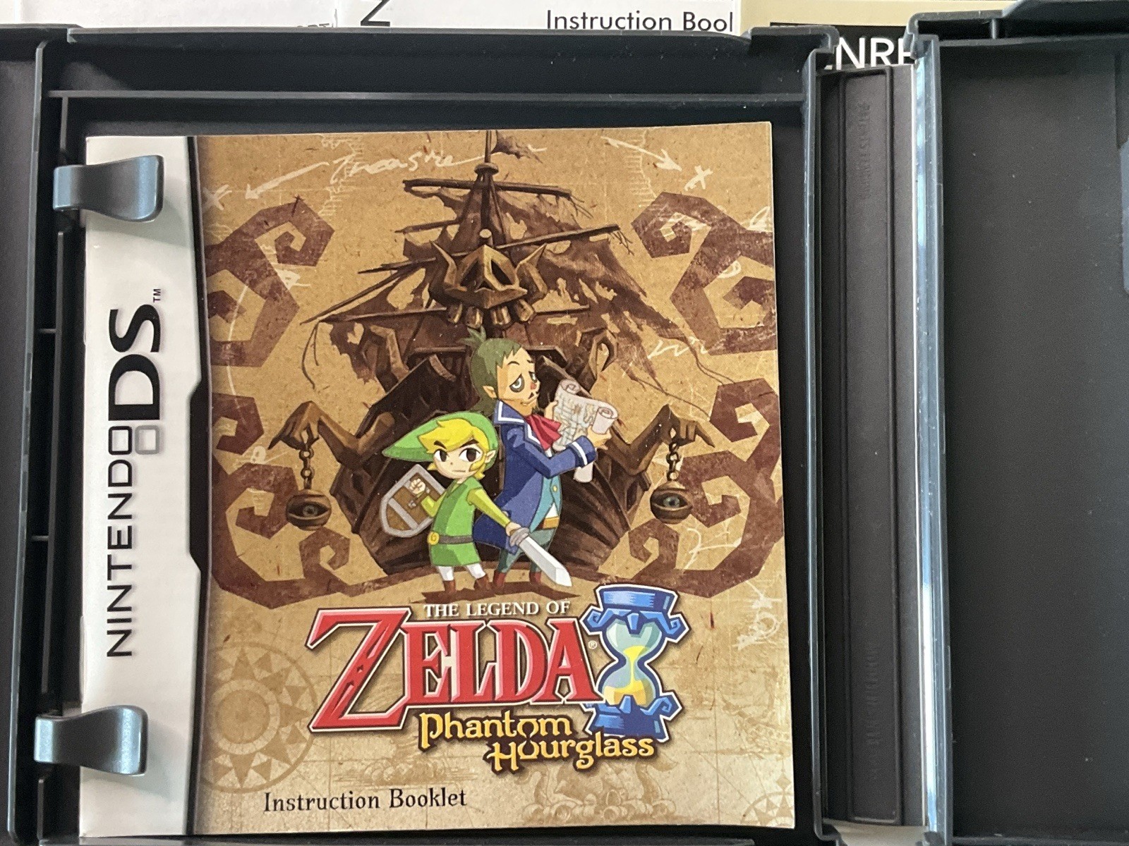 🎮Legend of Zelda Phantom Hourglass Nintendo DS with Manual ✅TESTED🎮