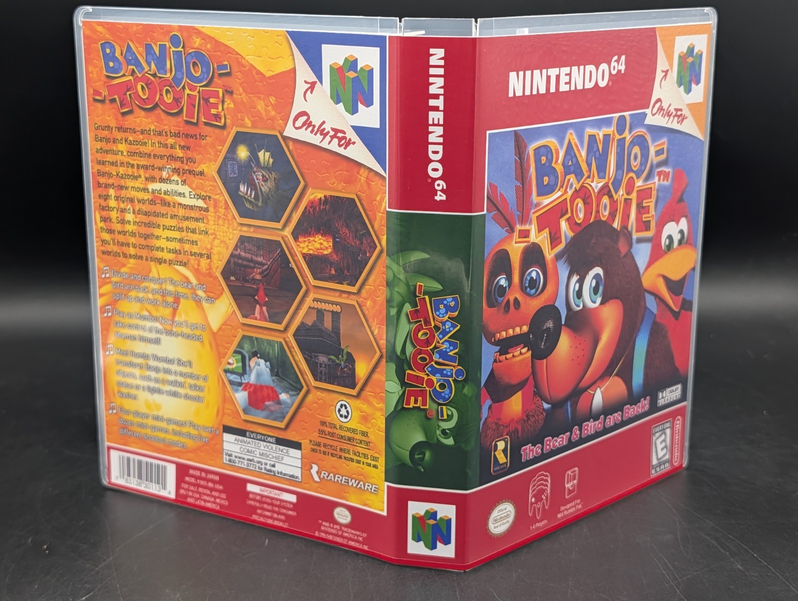 Banjo-Tooie ( Nintendo 64 N64 ) VG Sticker – Authentic – W/ Case & Cover Art