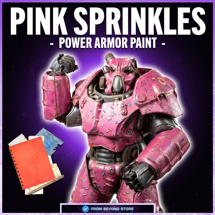 FALLOUT 76 [PC] POWER ARMOR COSMETIC PAINT PLANS | Fast Delivery