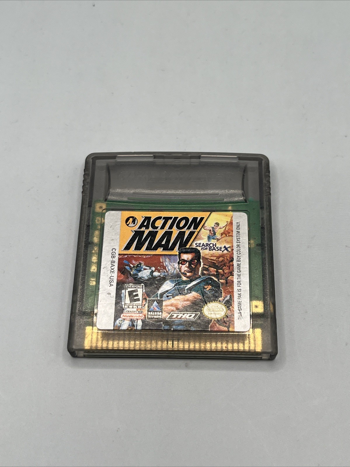 Action Man: Search for Base X (Nintendo Game Boy Color, 2001) Tested Cart Only