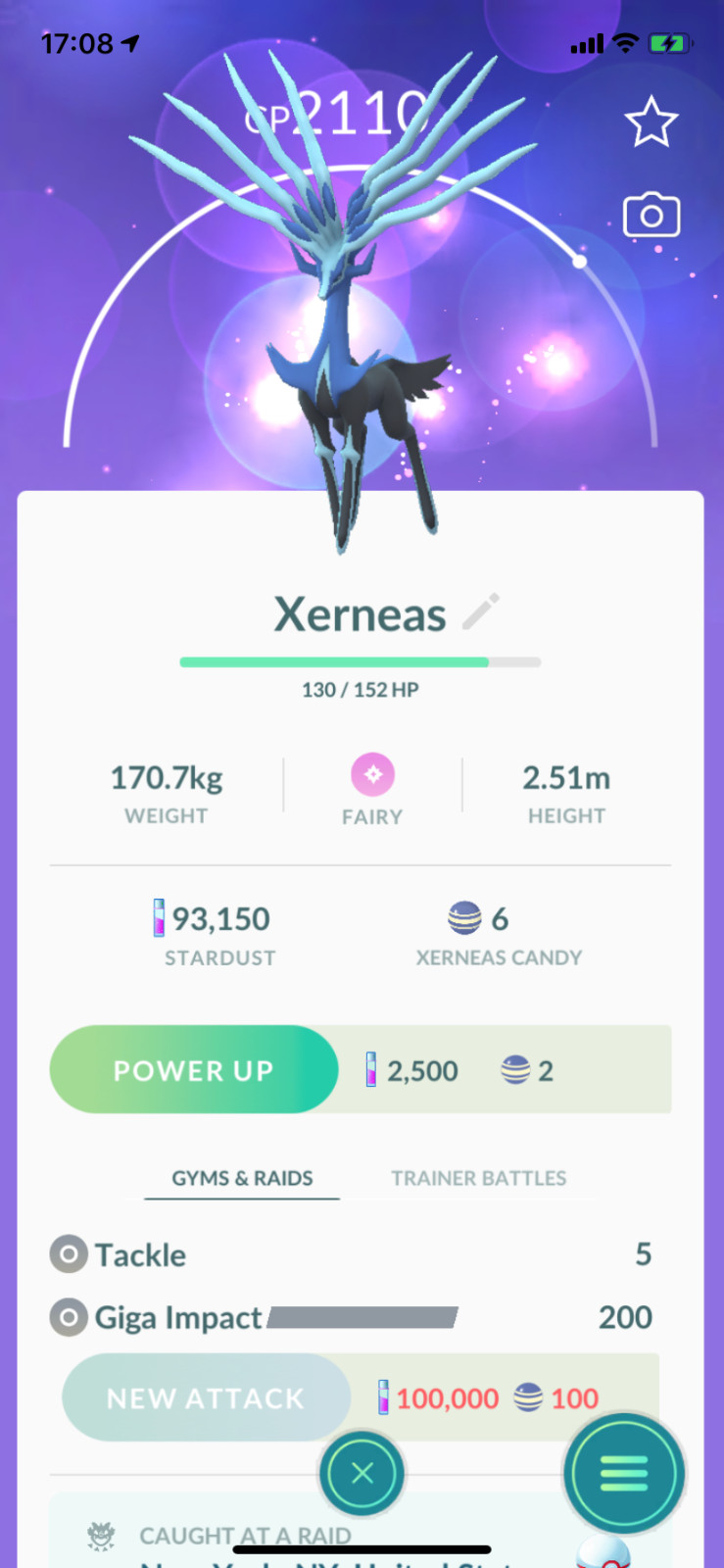 Pokemon TRADE – Xerneas Lv20 !! 30 Days Friendhship bonus! Ultra League