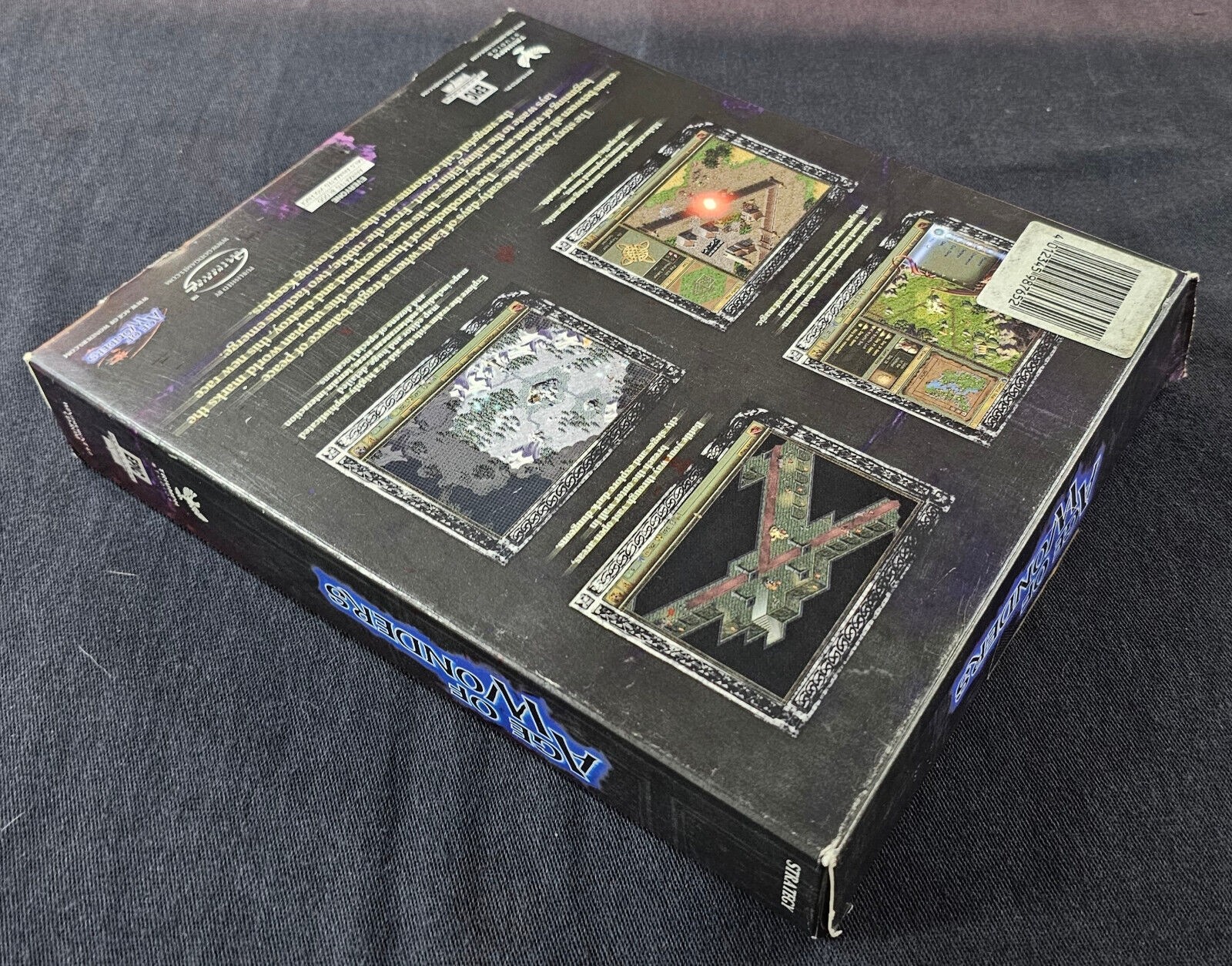 Age of Wonders (PC, CD-ROM, 1999) Big Box – CIB