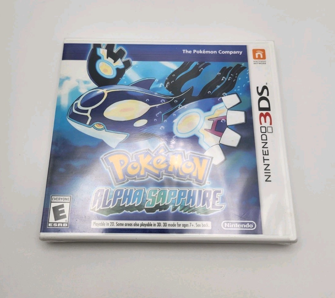 Pokemon: Alpha Sapphire (Nintendo 3DS, 2014) Brand New Sealed [READ]