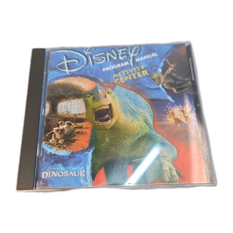 Disney’s, Dinosaur Activity Center (Windows/Mac, 2000) – Untested