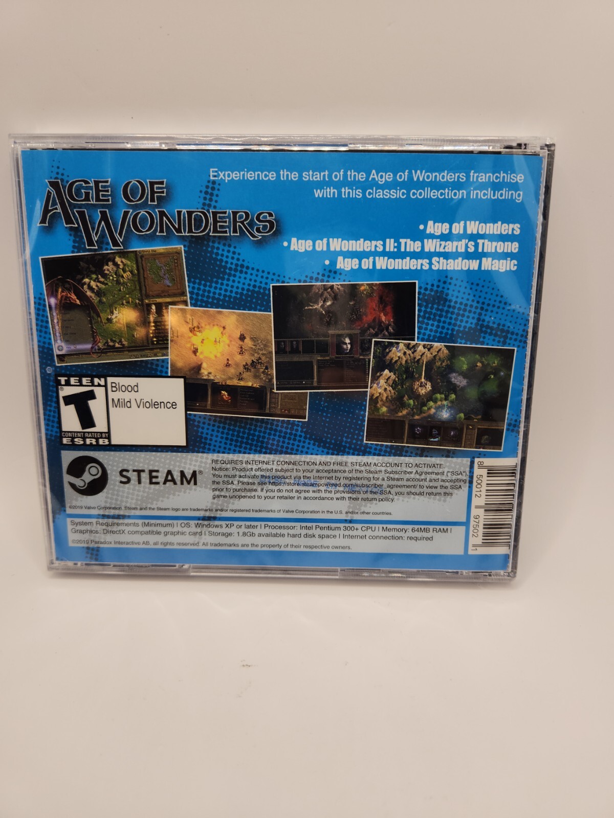 Age of Wonders – 3 Game Bundle – PC CD-Rom – NEW, Sealed