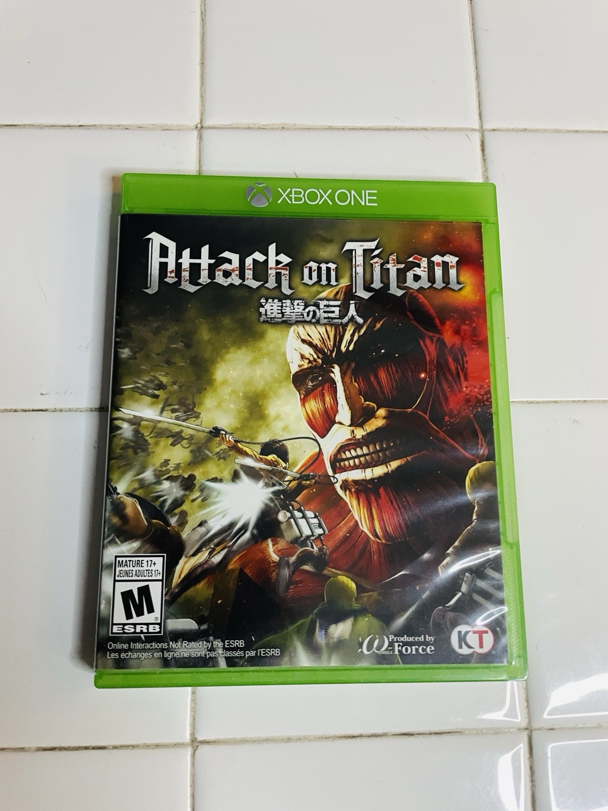 Koei Tecmo Attack on Titan Xbox One 2016 M Rated Action & Adventure NTSC-U/C