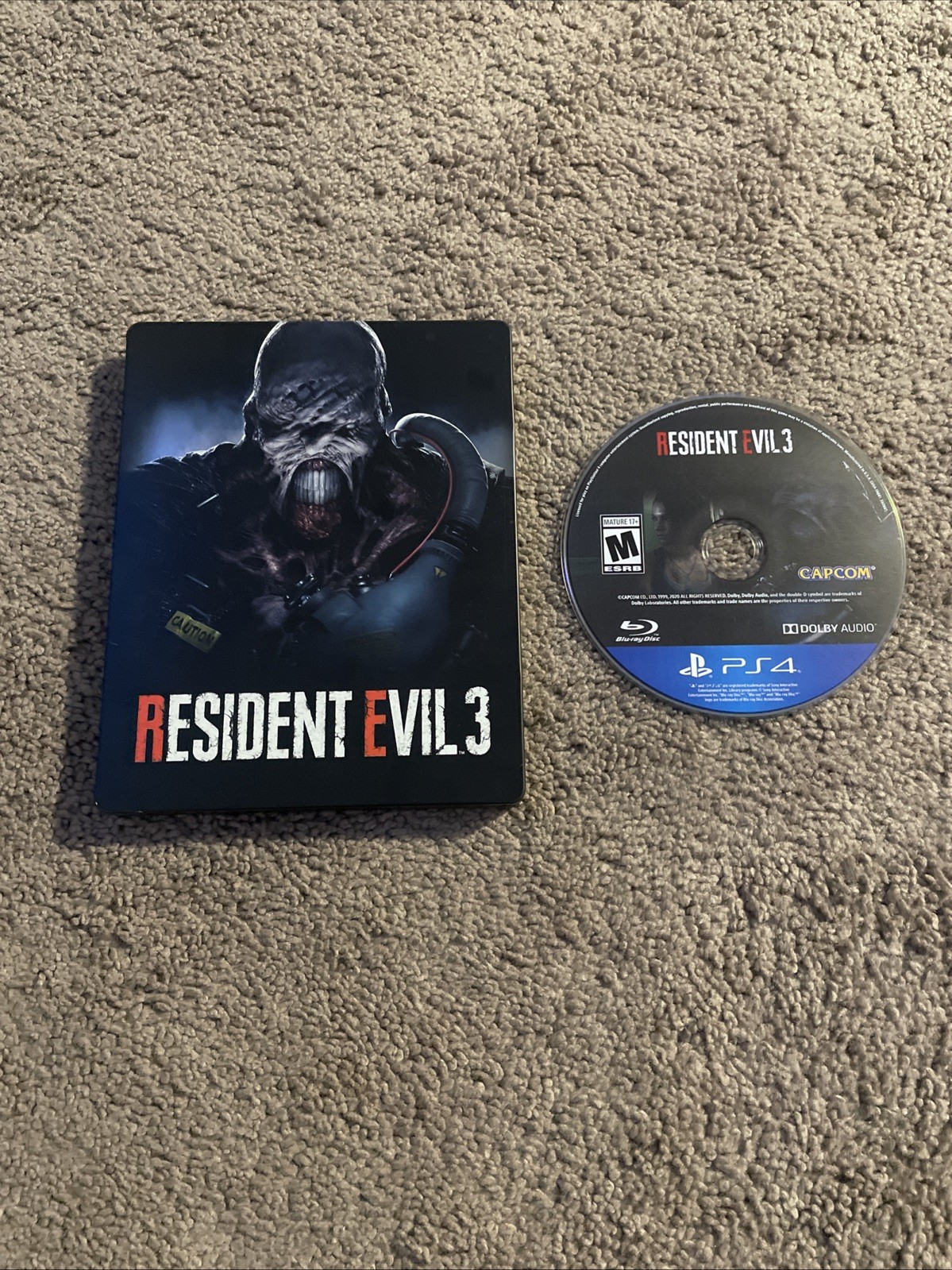 Resident Evil 3 RE3 Remake PS4 Steelbook Edition – EXCLUSIVE – LIMITED EDITION