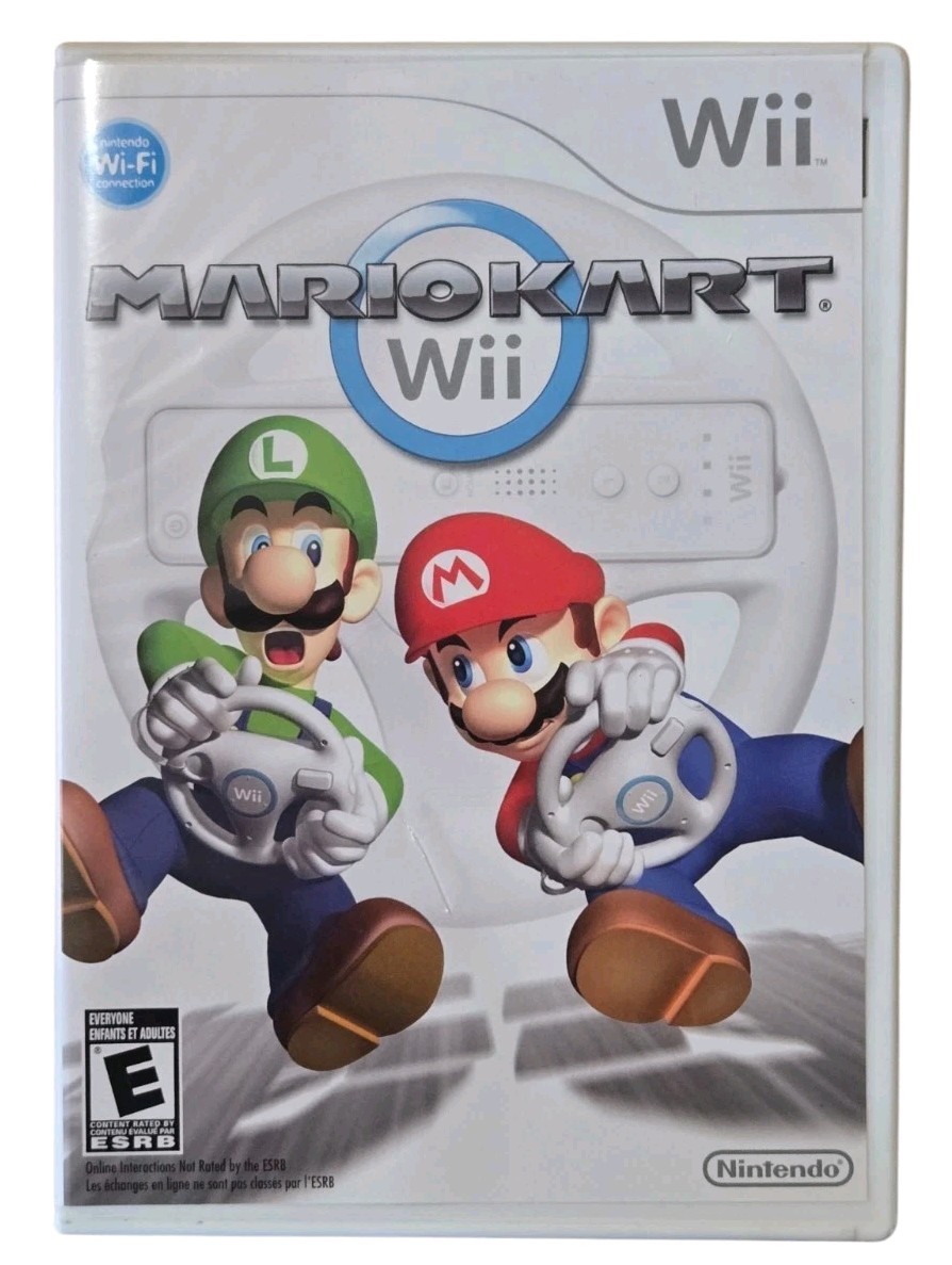 Mario Kart Wii (Nintendo Wii, 2008) Manual CIB Play Tested/Authentic Free Ship