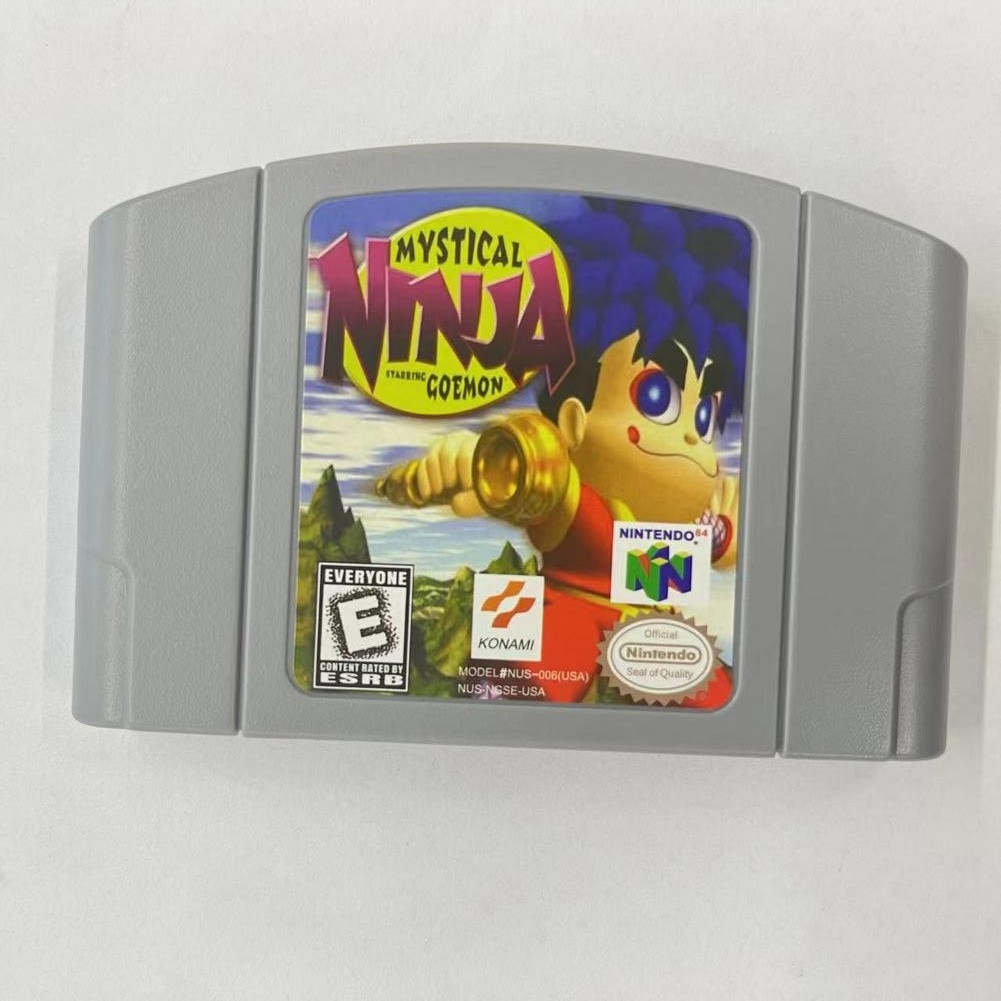 Mystical Ninja Starring Goemon – Nintendo 64 (N64) Near mint Hard to find