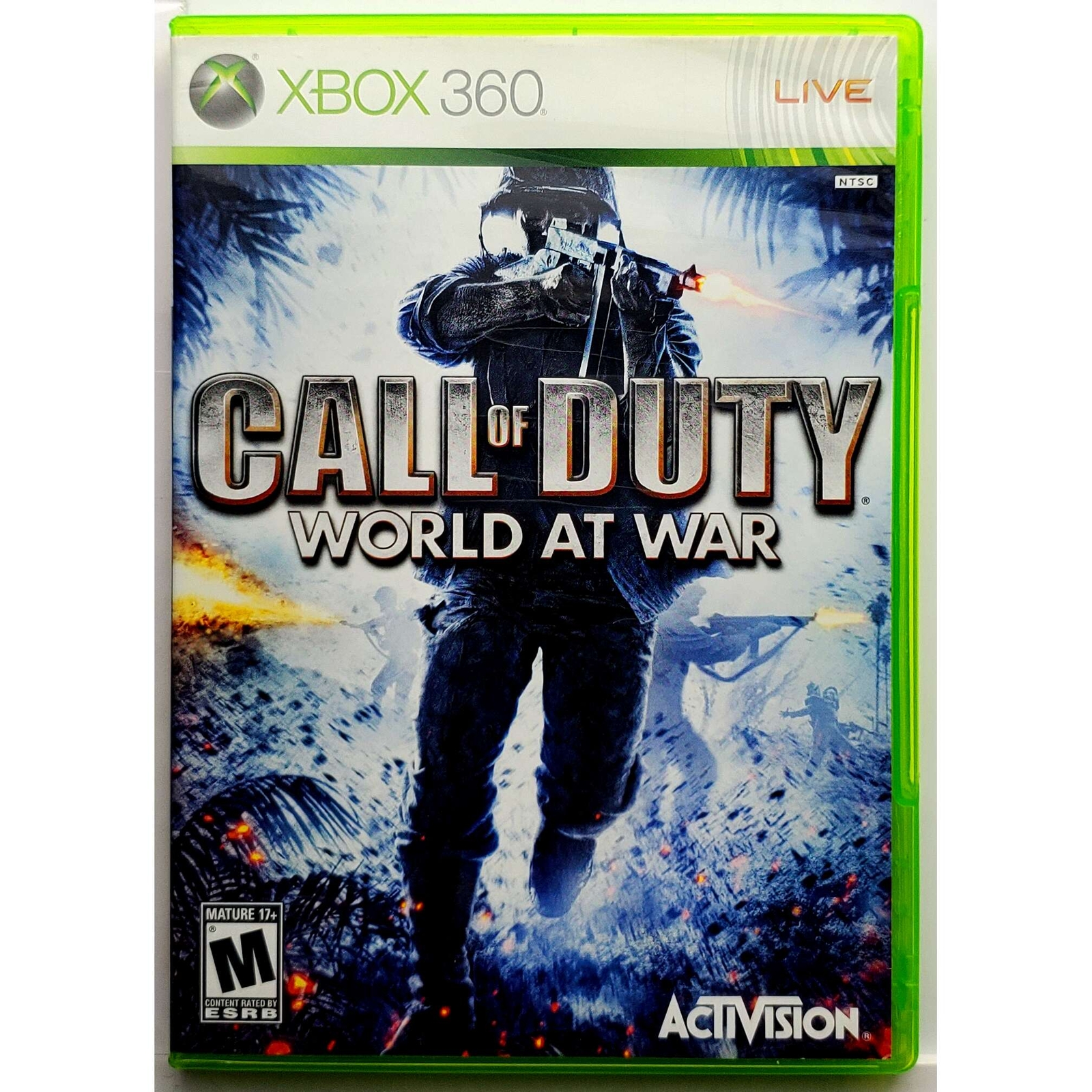 Call Of Duty World At War – Microsoft Xbox 360 Pristine Tested Authentic