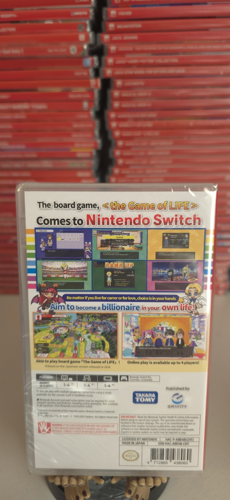 The Game of Life for Nintendo Switch (has English) New Asian Release, US Seller