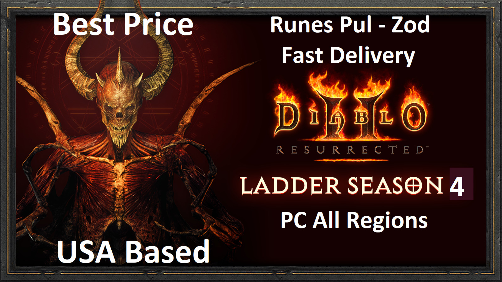 Non Ladder D2R Diablo 2 Resurrected Ber Jah Lo Ohm runes SOJ PC All Region