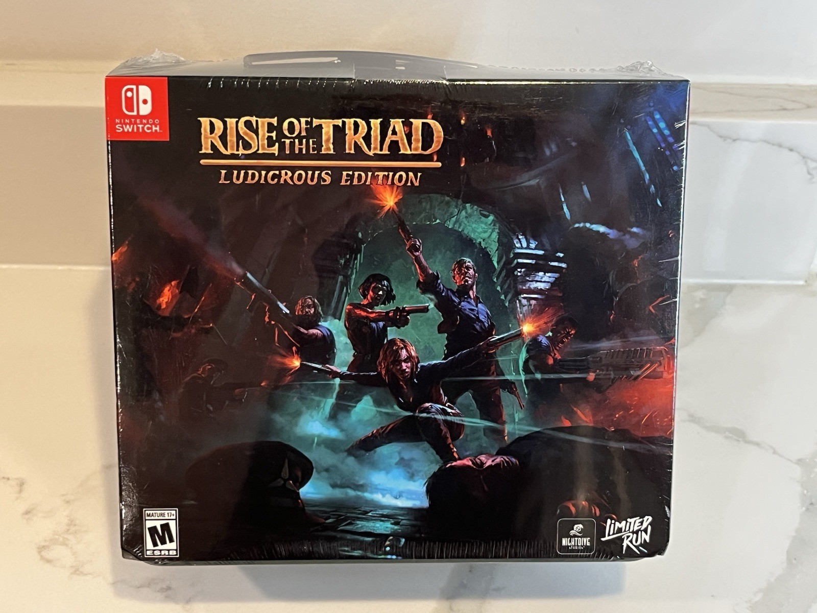 Rise of the Triad Lunchbox Ludicrous 30th Ann Ed Nintendo Switch – NEW & SEALED