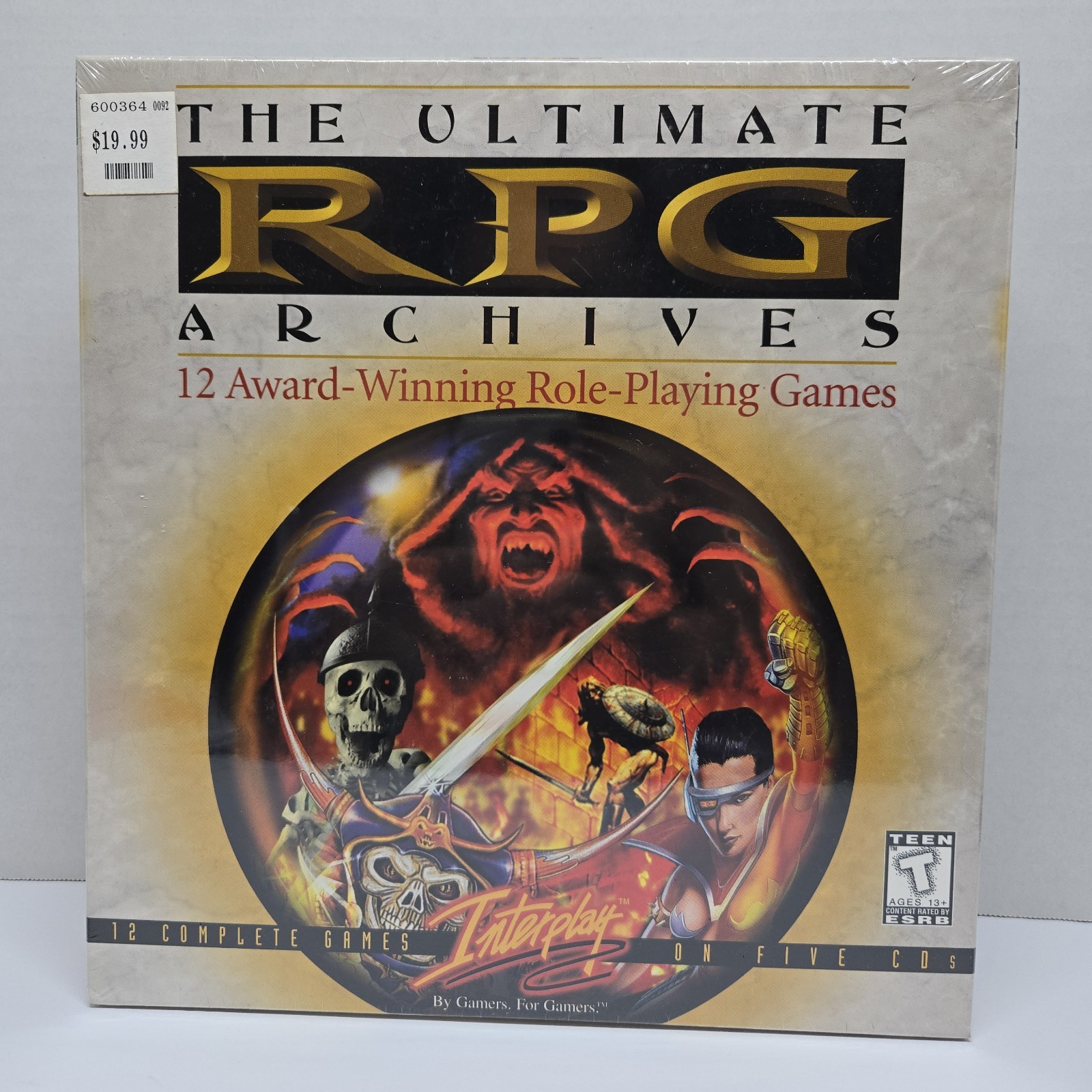 The Ultimate RPG Archives (PC, 1998) Big Box Factory Sealed Never Opened