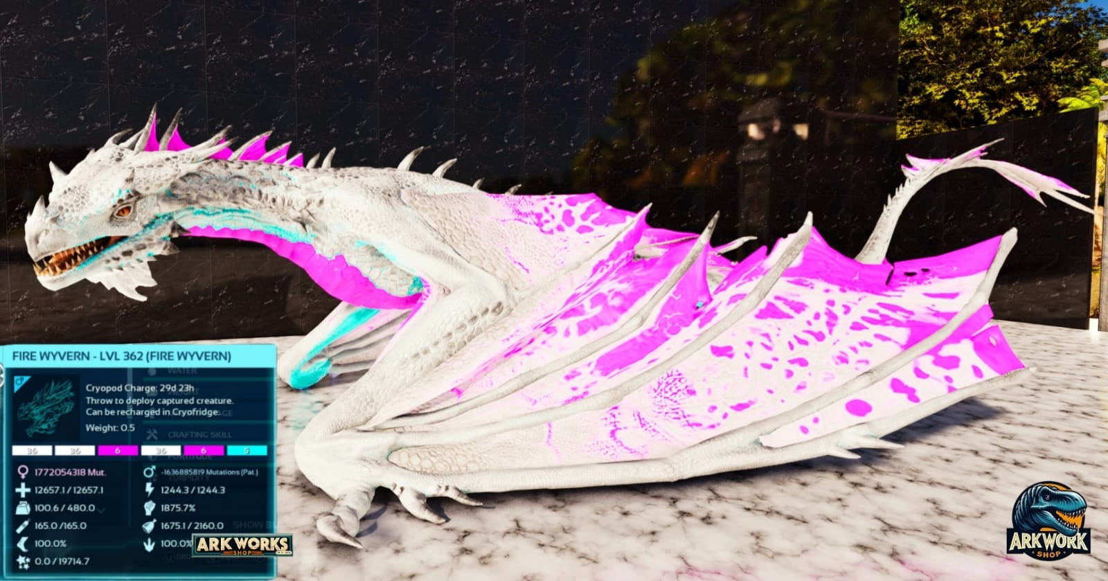 🦖ARK Survival Ascended Birthday Cake Top Stats PVE PS5/XBOX/PC