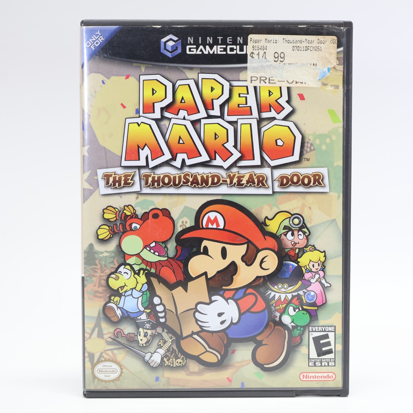 Paper Mario: The Thousand-Year Door (GameCube) No Game Included – Auth Good Cond