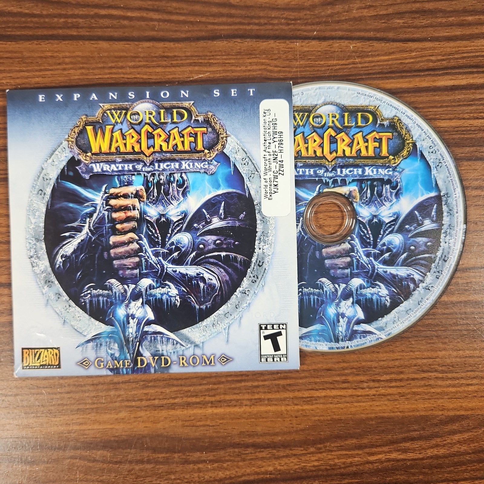 Blizzard World of Warcraft Wrath of the Lich King Expansion Pack PC DVD-ROM