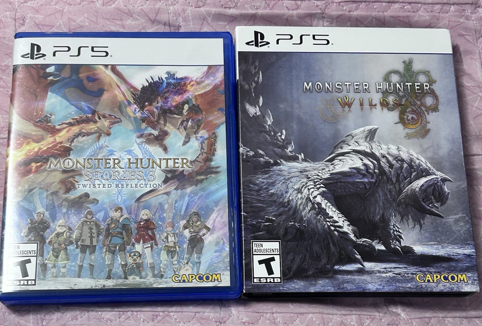 Monster Hunter Wilds Steel book Edition PS5 Stories 3 Action RPG Game World Open