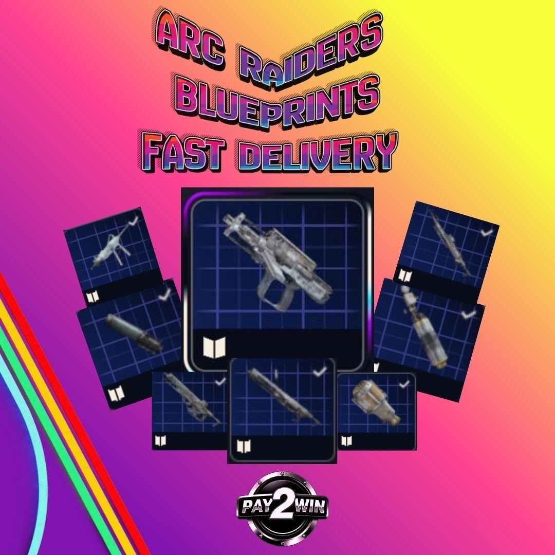 ARC Raiders BLUEPRINTS! 🔥Fast Delivery!🔥PRICES DROPPED! UPDATED