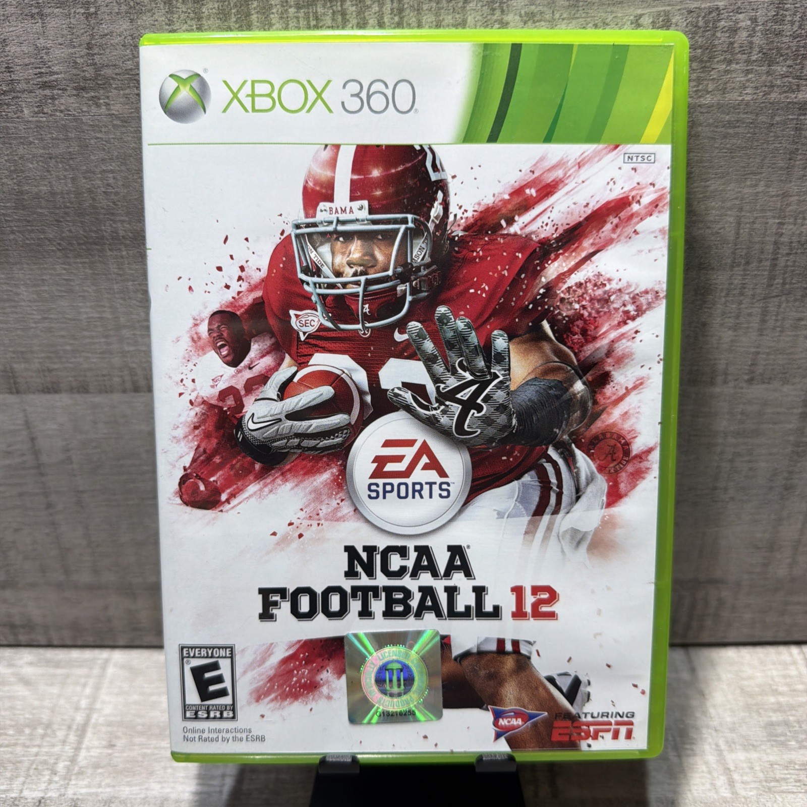 NCAA Football 12 Microsoft Xbox 360 Complete In Box CIB Tested EA Free Shipping