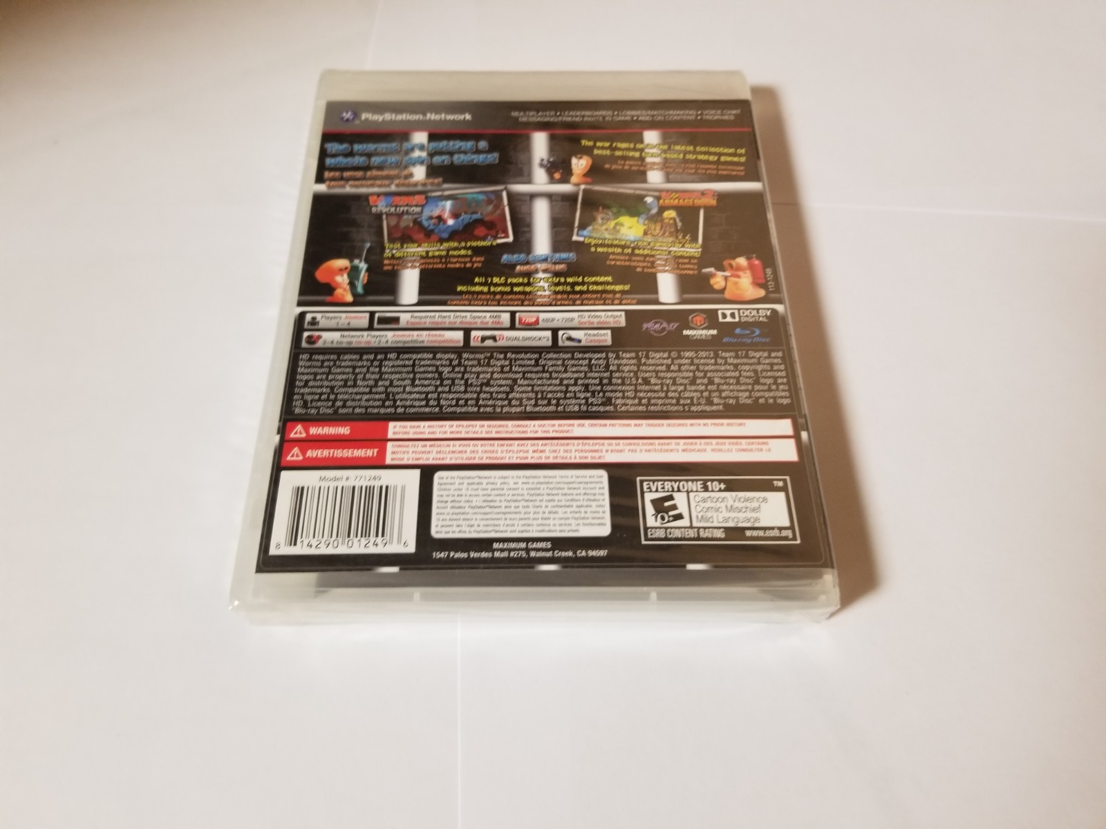 Worms: The Revolution Collection Sony PlayStation 3 ps3 new