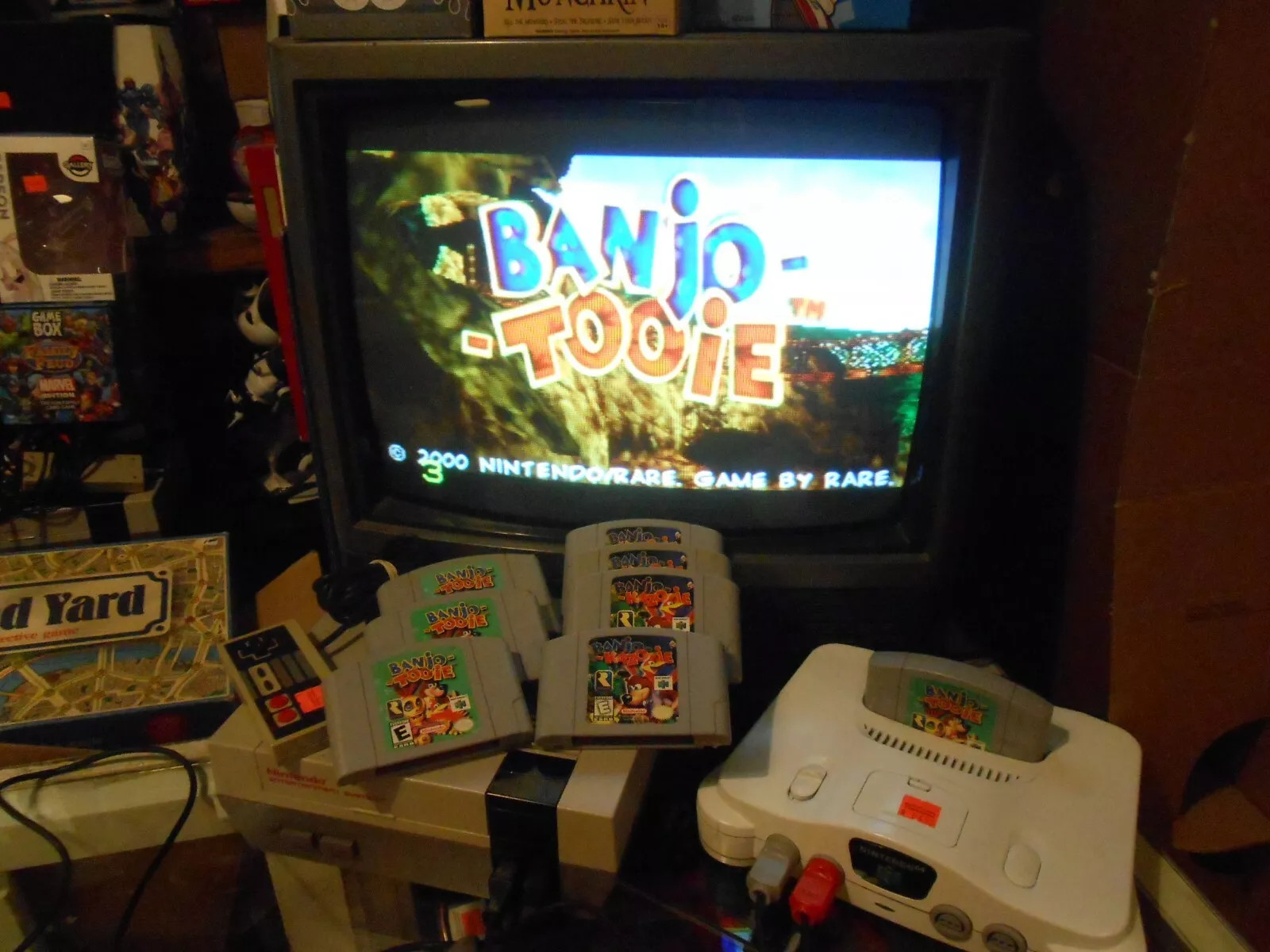 USA Version BANJO-TOOIE Video game for Nintendo 64 Console