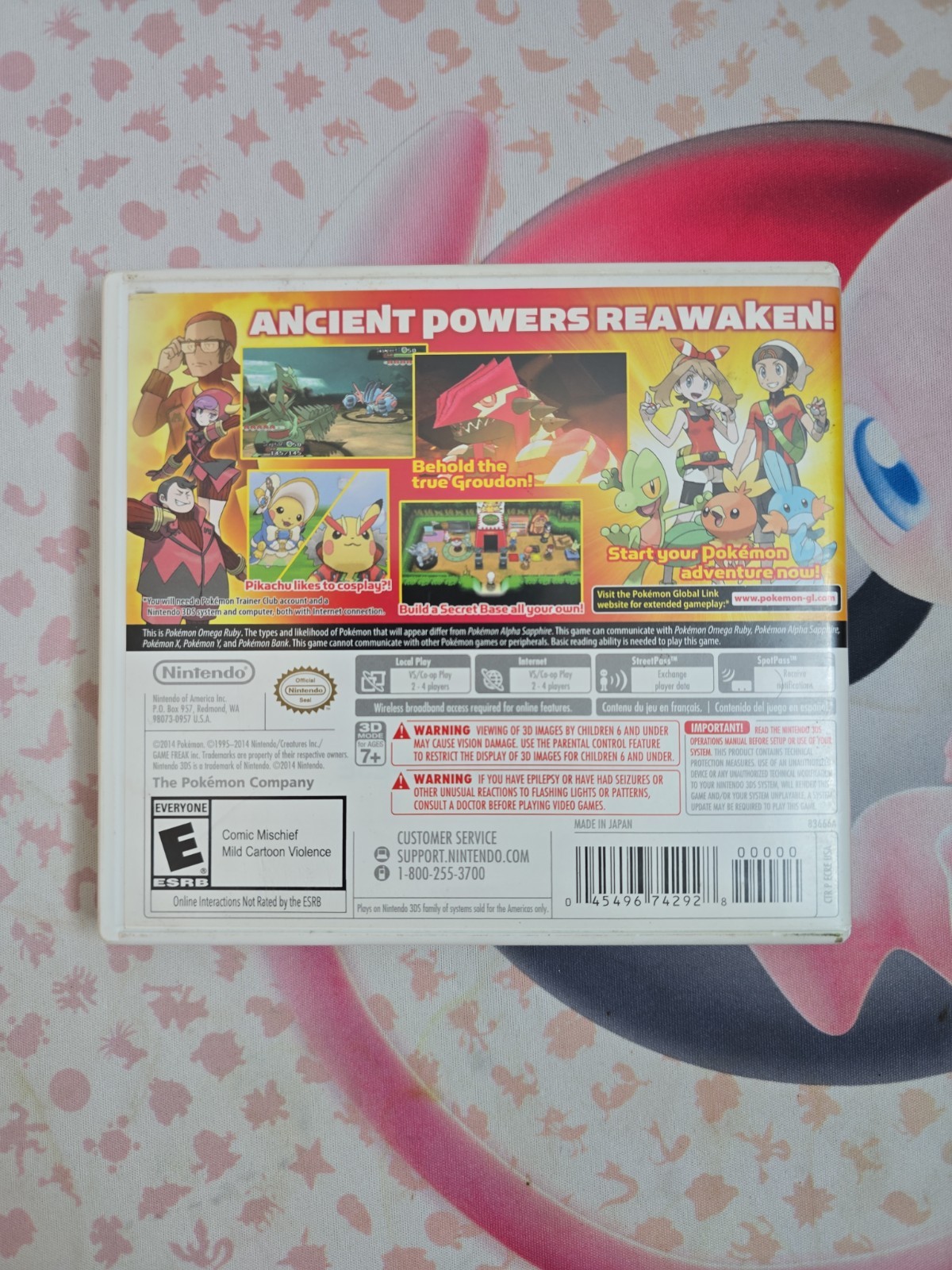 Pokemon Omega Ruby CIB (Nintendo 3DS) Authentic – Tested & Works