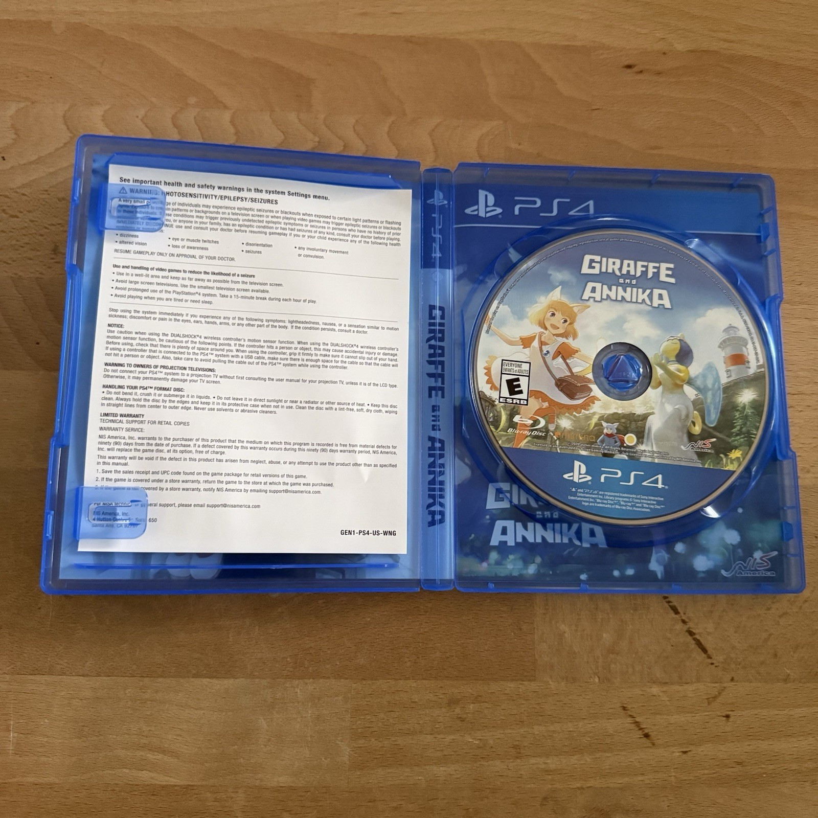 Sony PS4 Giraffe and Annika
