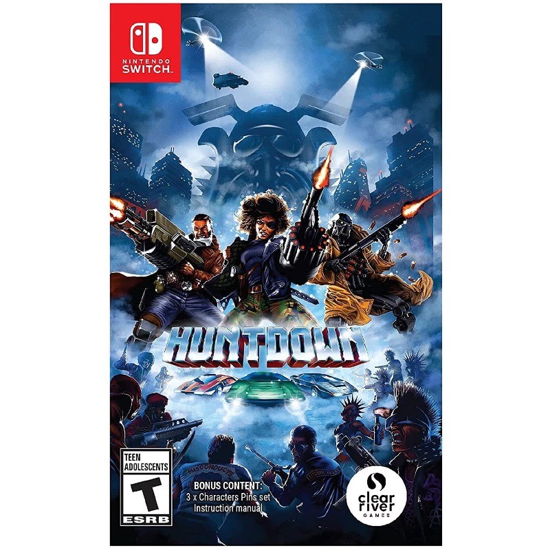 Huntdown Standard Edition for Nintendo Switch ✅USA Stock