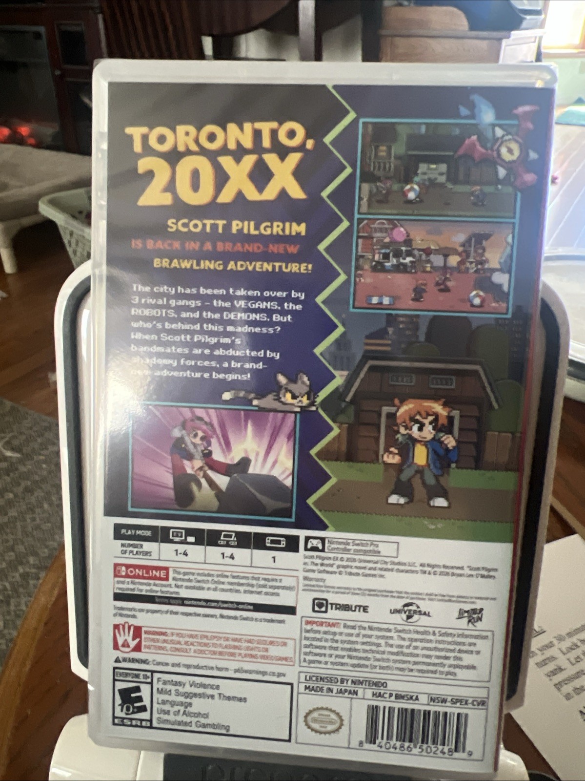 Scott Pilgrim EX (Nintendo Switch) Limited Run Games – LRG Exclusive Foil Cover