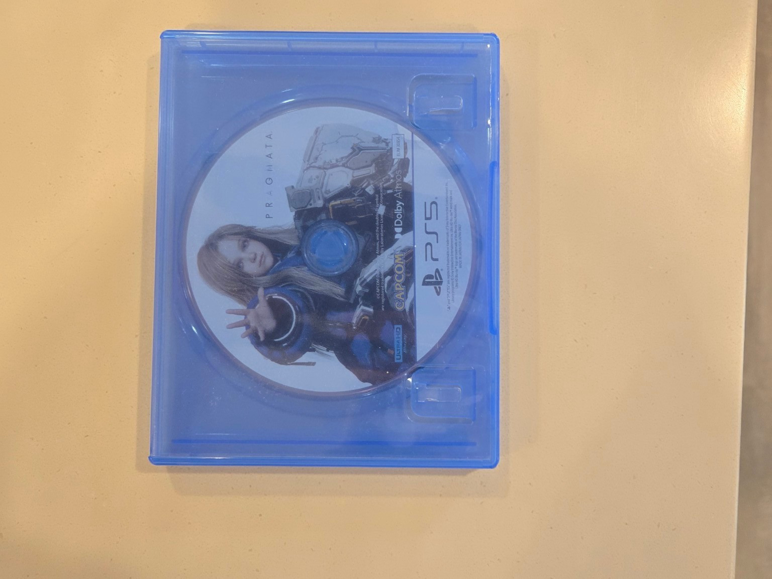 PRAGMATA PS5 Japan JP Disc + casing ONLY (Disc is from Deluxe Edition) (No Art)