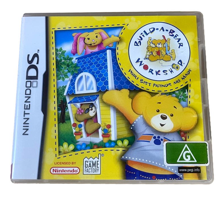 Build a Bear Workshop Nintendo DS 2DS 3DS Game *Complete*