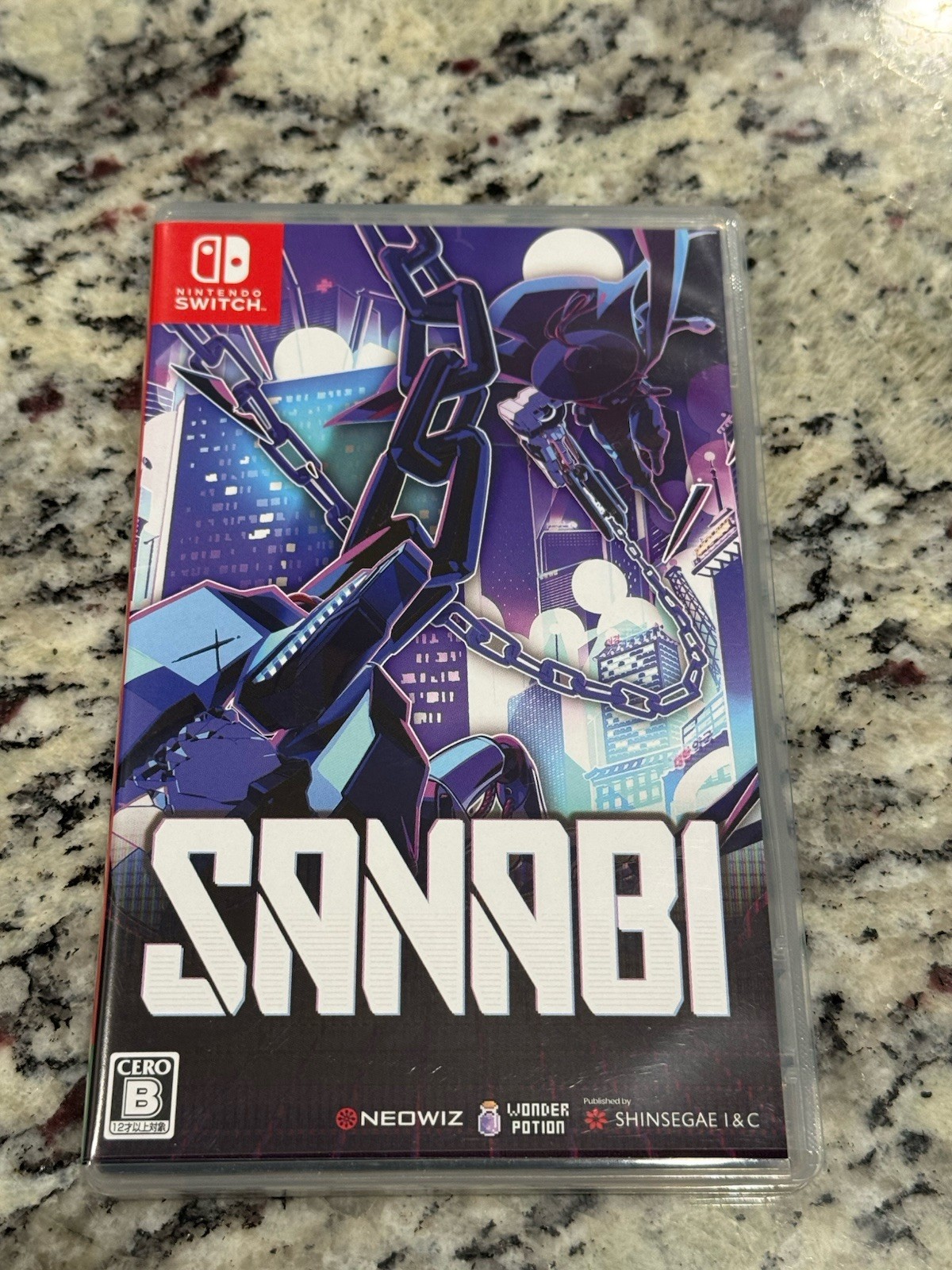 SANABI (Nintendo Switch, 2023) w/ Stickers EUC + FREE US SHIPPING